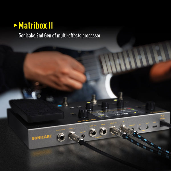 Sonicake - Matribox II - Multi-Effects Guitar Pedal – Global Music