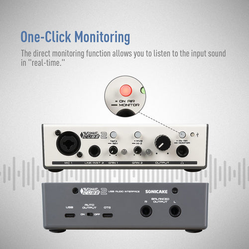 Sonicake - Sonic Cube II - USB Audio Interface Buy in Australia