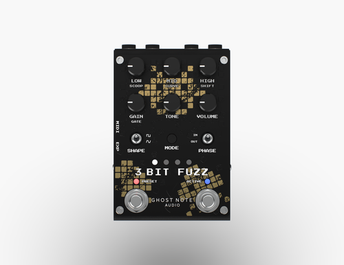 Ghost Note Audio - 3 Bit Fuzz - Fuzz & Bitcrush Pedal