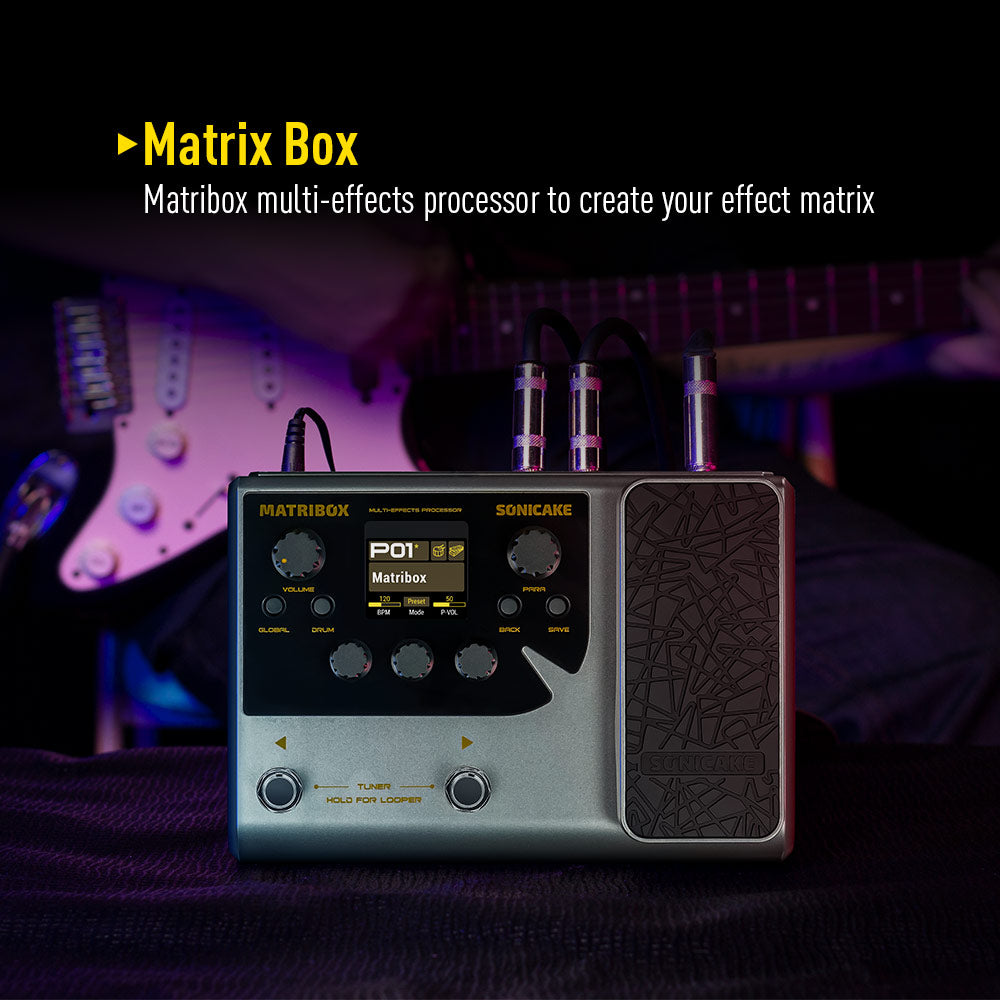 Sonicake - Matribox - Multi-Effects Guitar Pedal – Global Music