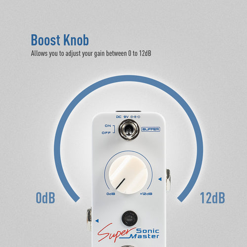 Sonicake - Super Master - Mini Guitar Pedal Buy in Australia