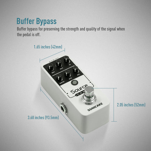 Sonicake - Source Comp - Mini Guitar Pedal Australia