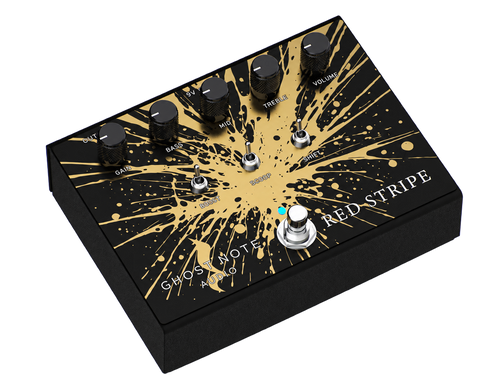 Gost Note Audio - Red Stripe - Preamp Pedal (Gold)