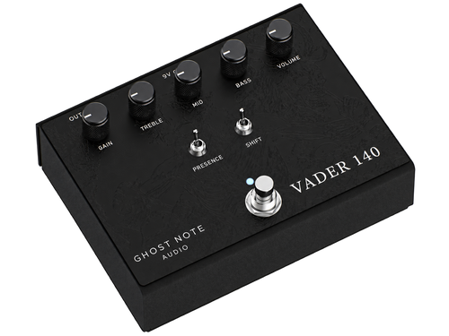 Ghost Note Audio - Vader 140 - Preamp Pedal (Black)
