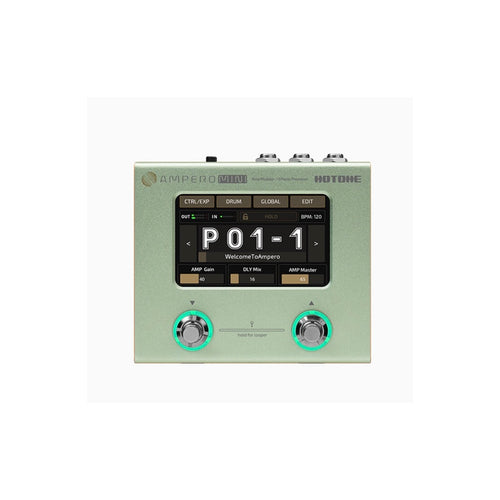 Hotone Ampero Mini Guitar FX Pedal (Matcha Green)