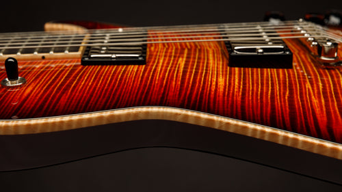 Knaggs USA Keni Aged Scotch T1 Top and Neck With Navajo Sun Inlay