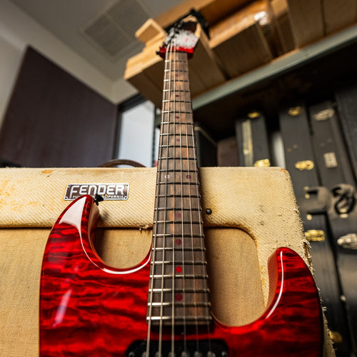 James Tyler USA Studio Elite HD-P in Twisted Fade Black/Red