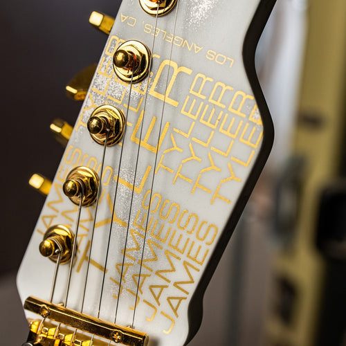 James Tyler USA Studio Elite in White Shmear with a matching neck