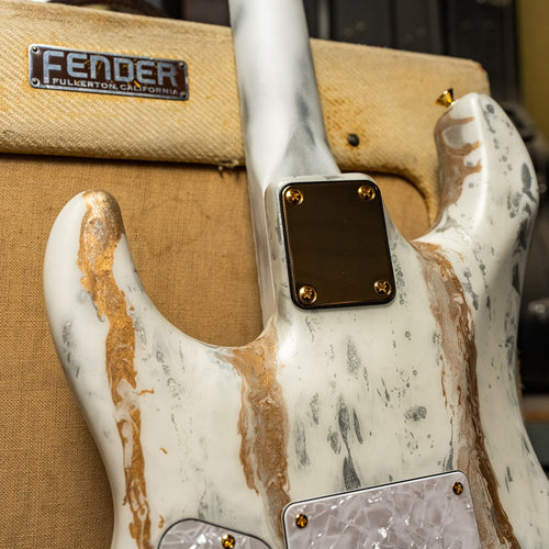 James Tyler USA Studio Elite in White Shmear with a matching neck