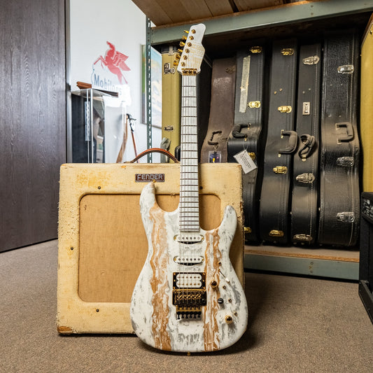 James Tyler USA Studio Elite in White Shmear with a matching neck