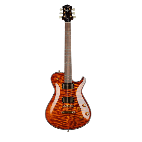 Knaggs USA Eric Steckel Keni T/S in Aged Scotch T1 Top Black Onyx Binding