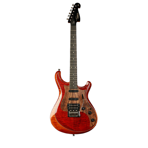 Knaggs USA Severn Aged Scotch 2 Tone T2 Top Diamond Inlay