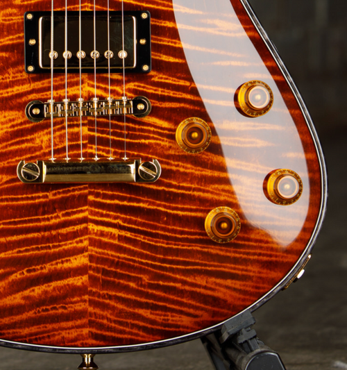 Knaggs USA Eric Steckel Keni T/S in Aged Scotch T1 Top Black Onyx Binding