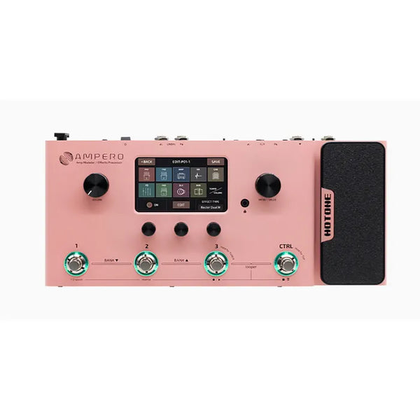hotone ampero pink美品 ホットトーン マルチエフェクターピンク Hotone Ampero Multi FX Pedal (Pink) – Global Music Imports - Australia
