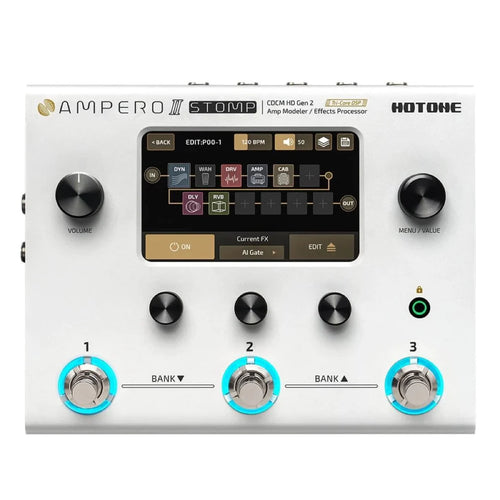 Hotone Ampero II Stomp Multi FX Pedal
