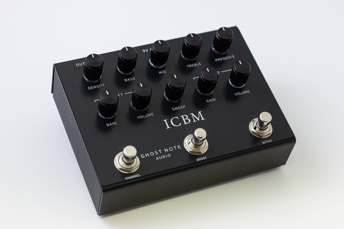 GHOST NOTE AUDIO ICBM エフェクター Ghost Note Audio - ICBM - Preamp Pedal (Black) – Global Music