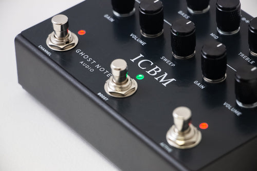 Ghost Note Audio - ICBM - Preamp Pedal (Black)