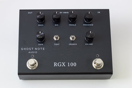 Ghost Note Audio - RGX 100 Preamp Pedal (Black)