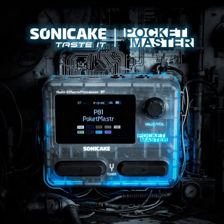 Pocket Master — Revolutionary $119 Pocket-Sized Amp Modeler: Studio-Quality Tone, Pro Effects, Silent Practice & Fly-Rig Flexibility for Modern Guitarists