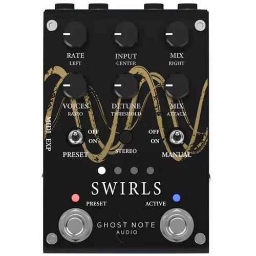 Swirls — Ghost Note Audio's Revolutionary Stompbox: Studio-Grade