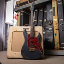James Tyler Studio Elite — Charcoal Frost Custom: Roasted Birdseye Maple Neck & Mamywo Body — Boutique Guitar That Cuts Through Synth-Heavy Mixes