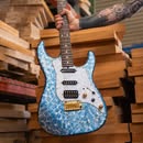 JTG MK1 — Boutique Tone Machine for 80s, Pop & Worship in Blue Milky Way & Molten Iron