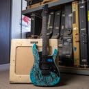 Studio Elite HDX — Neon Blue Shmear: The Secret Boutique Guitar That Cuts Through Synth-Heavy Mixes