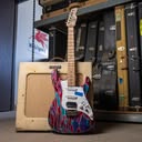 Studio Elite HDX (Psychedelic Vomit) — The Boutique Guitar That Cuts Through Synth-Heavy Mixes