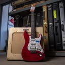 James Tyler LA Studio Classic — Transparent Fuchsia Quilted-Maple Top: Boutique Tone, Mix-Ready Power