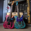 Tylerbastar Showdown: Neon Pink or Neon Turquoise — Which Guitar Cuts Through Synth-Heavy Mixes?