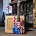 James Tyler USA 250 Studio Elite HDX — Stars & Stripes Shmear: Boutique, Mix-Ready Guitar Built to Cut Through Synth-Heavy Productions