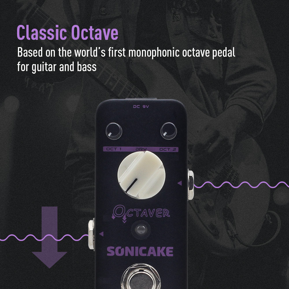 Sonicake - Octaver - Mini Guitar Pedal2 Australia