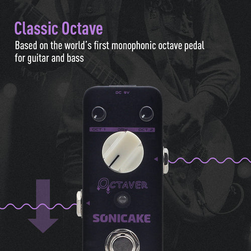 Sonicake - Octaver - Mini Guitar Pedal2 Australia
