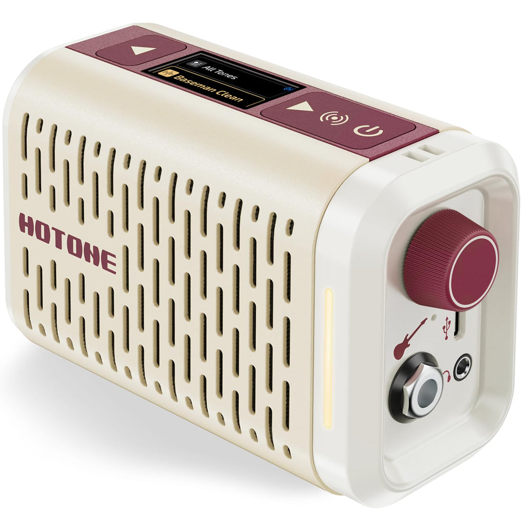 Hotone Pulze Mini Guitar Amp - White Australia GMI