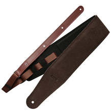 Load image into Gallery viewer, Richter Straps - Beavertail Bullneck Wild Brown Guitar Strap