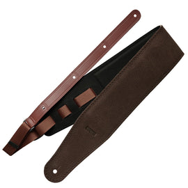 Richter Straps - Beavertail Bullneck Wild Brown Guitar Strap