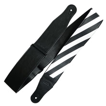 Load image into Gallery viewer, Richter Straps - Axel Ritt Signature Guitar Strap Black / White Guitar Strap Vegan