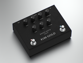 Ghost Note Audio - 8100 Gold Preamp Pedal (Black)