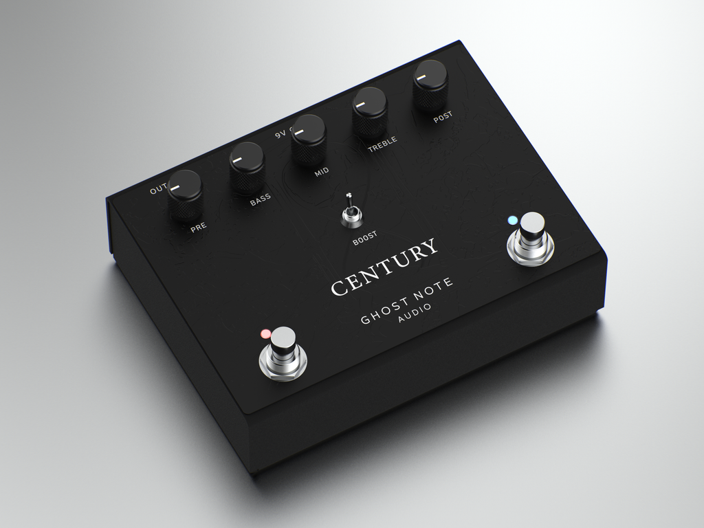 Ghost Note Audio - Century - Preamp Pedal (Black)