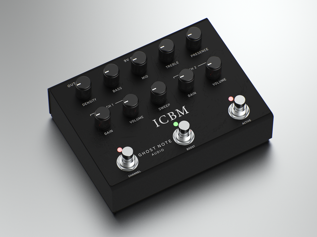 Ghost Note Audio - ICBM - Preamp Pedal (Black)