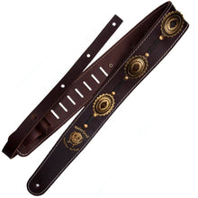 Load image into Gallery viewer, Richter Straps - Motörhead Strap Brown / Old Brass Guitar Strap