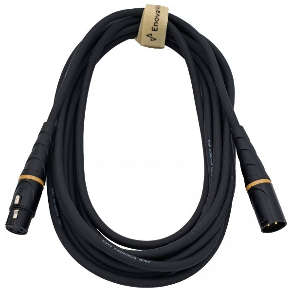 EnovaNxt 3m microphone cable XLR female to XLR male 3 pin - True Mold Technology