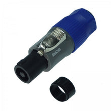 Load image into Gallery viewer, ENOVA Speaker Connector with 4 pin Female Inline, silver plated contacts
