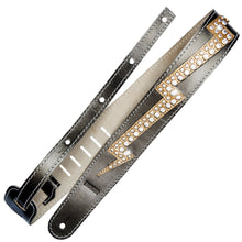 Load image into Gallery viewer, Richter Straps - Raw II Lightning Bronze / Gold / RS Guitar Strap