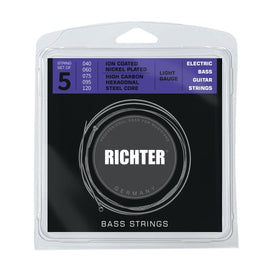 Richter Straps - Electric Bass Strings Set 40-60-75-95-120