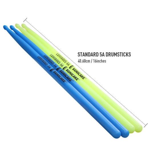Sonicake - Drum Stick 2 Pairs 5A/G&B2 Australia