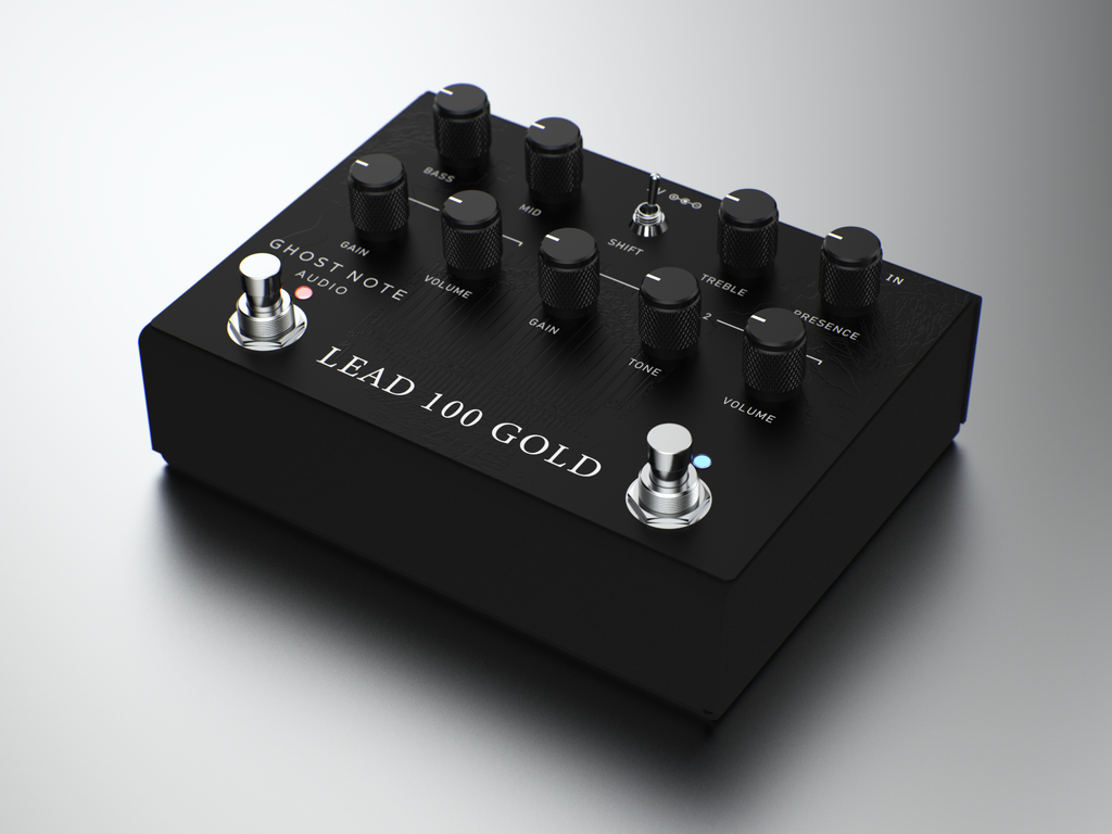 Ghost Note Audio - Lead 100 Preamp Pedal (Black)