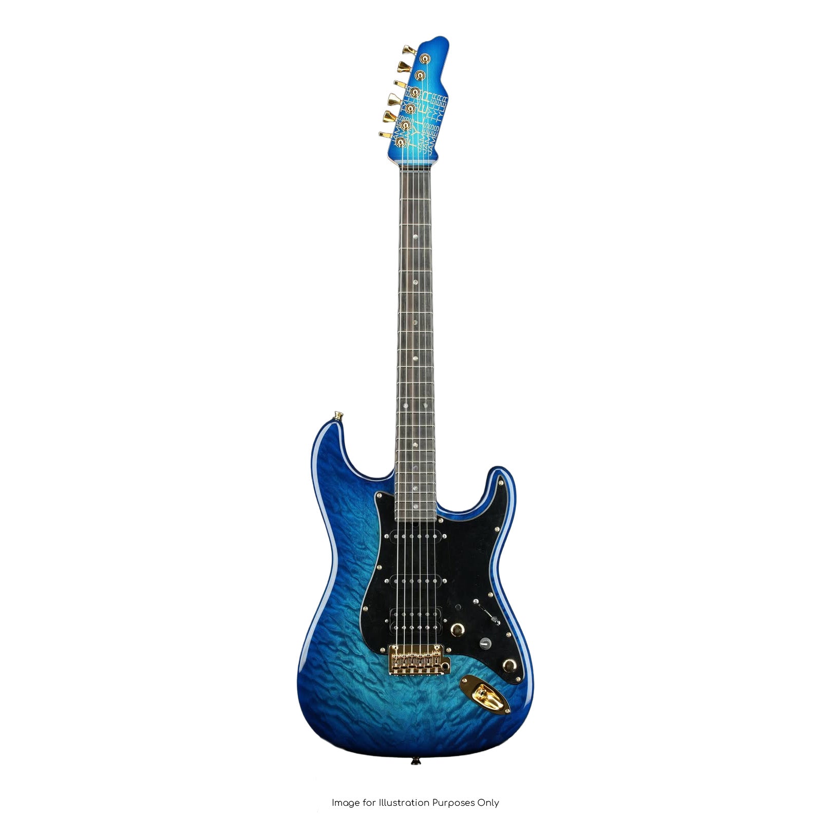 James Tyler MIJ Studio Elite Blue Burst GHW