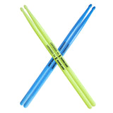 Sonicake - Glow in the Dark Drum Sticks 2 Pairs 5A - Green & Blue