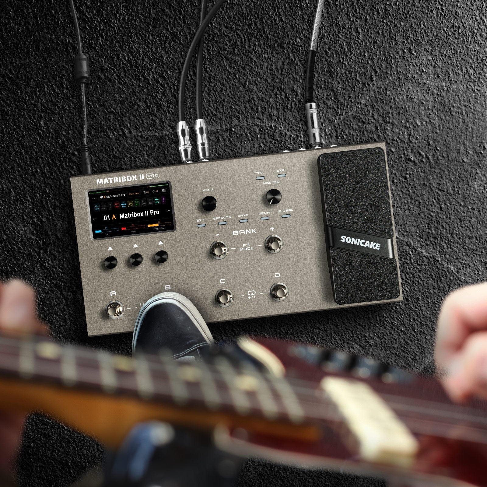 Sonicake - Matribox II Pro - Multi-Effects Guitar Pedal Australia